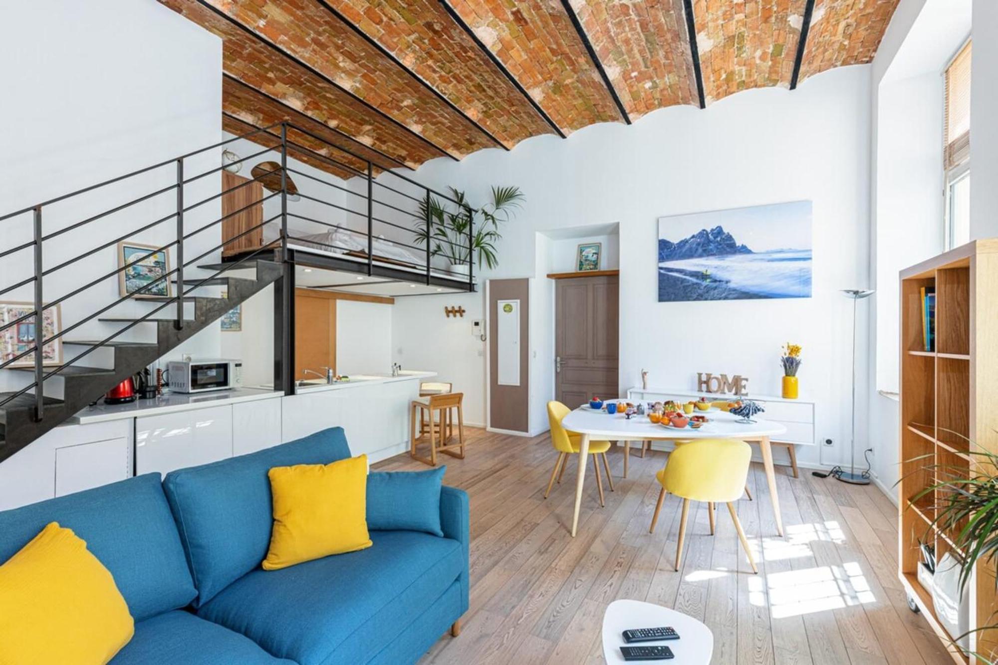 Gubernatis - Beautiful Duplex With Terrace Apartment Nizza