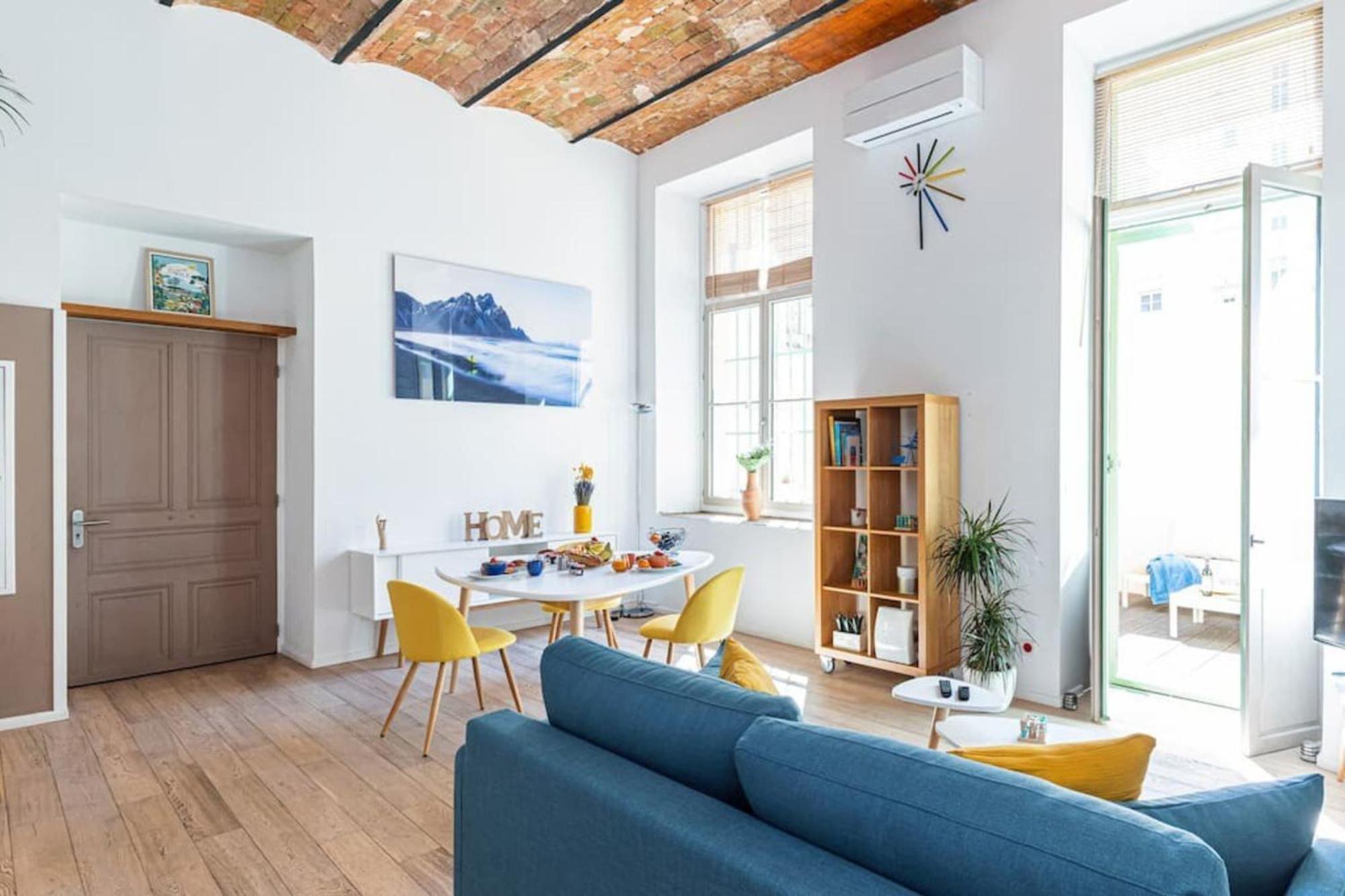 Gubernatis - Beautiful Duplex With Terrace Apartment Nizza